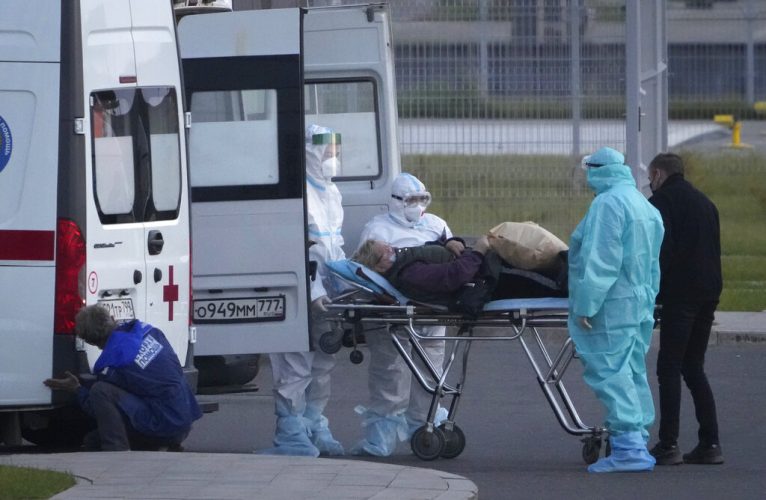 Thu. 9:19 a.m.: Russia marks pandemic high of infections, deaths